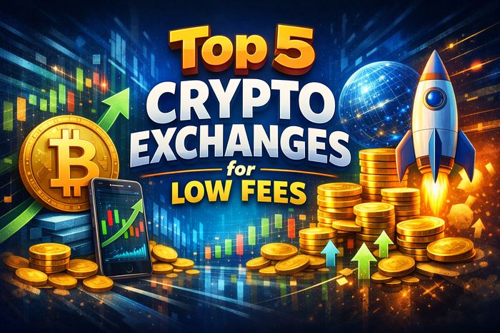 Top 5 crypto exchanges for low fees
